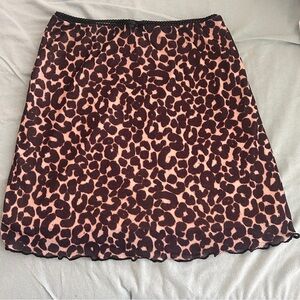 Wild Fable Animal Print Mini Skirt